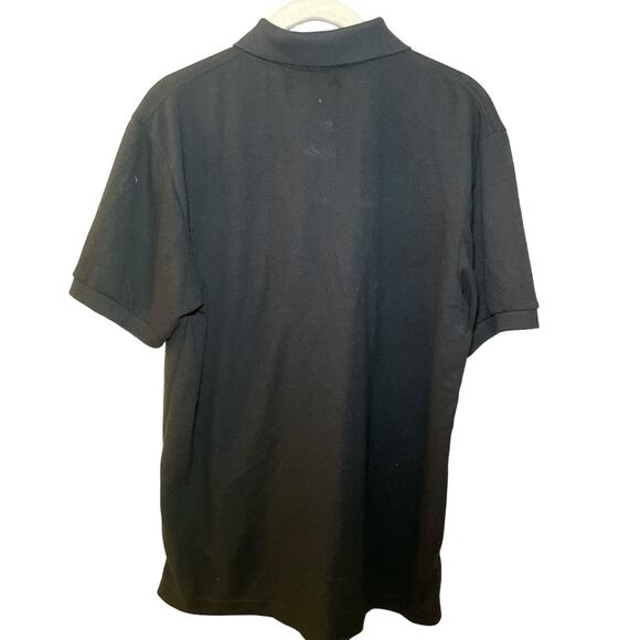 Polo Ralph Lauren Polo Shirt Men's SZ L Black Short Sleeve Pony Logo Embroidered - Picture 1 of 3